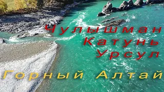Горный Алтай. Река Катунь. Горы. Альпийские луга. Релакс | Katun river, mountain river