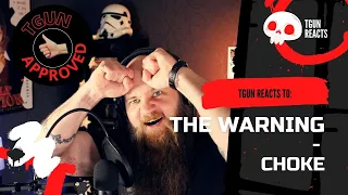 FIRST TIME REACTING to The Warning - CHOKE (Official Video) | TGun Reaction Video!
