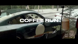 Sunday Morning Coffee Run in Porsche