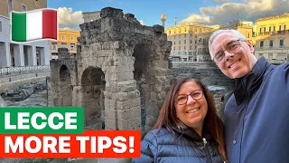 Lecce travel tips - One week in Puglia, Italy is not enough time!