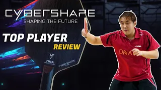 Review of the Top Amateur Table Tennis Player in China about Stiga Cybershape blade