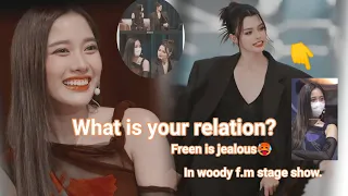 what is your relation sister or close sister? freen Becky in woody fm show..