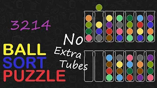 Ball Sort Puzzle Level 3214 🎯 All level without extra tube 😂 Game Walkthrough 😘