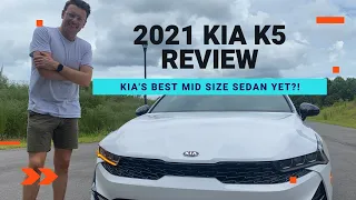 2021 Kia K5 Review - Another light bar?!