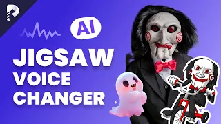 👻 Jigsaw Voice Changer | How to Sound Like Jigsaw | Best AI Voice Changer