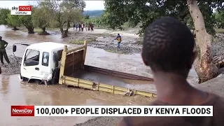 Burst dam in Kenya kills at least 45, displaces thousands