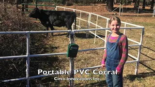 Portable PVC Corral - Homestead on a Budget