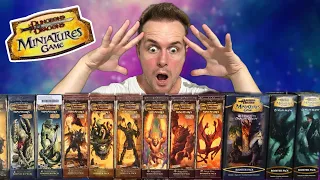 Unboxing VINTAGE D&D MINIATURES Booster packs!