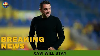 BREAKING: Xavi Will Stay as Barcelona's Coach