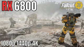 RX 6800 FALLOUT 76 - 1080p 1440p 4K ULTRA GRAPHICS