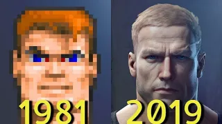 Wolfenstein Games Evolution 1981-2019