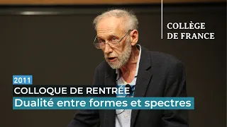 Dualité entre formes et spectres - Alain Connes