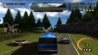 Need For Speed: Hot Pursuit 2 Trying not to get Bus-ted