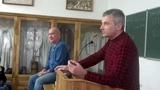 Роман Скрипін спілкується зі студентами !