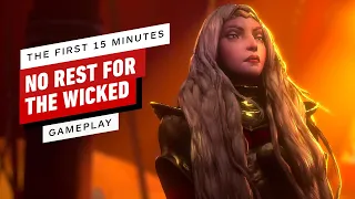 The First 15 Minutes of No Rest for the Wicked PC Gameplay