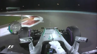 F1 2016 Abu Dhabi: Lewis Hamilton Onboard Pole Position Lap