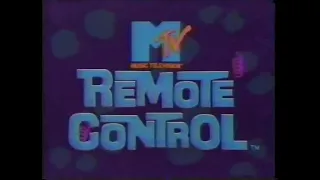 MTV Remote Control Promo (1987)