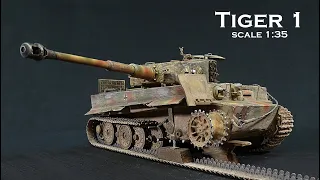 Tiger 1 Panzerkampfwagen VI scale 1:35 von Dragon (for my new Diorama)