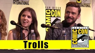 Trolls | 2016 Comic Con Full Panel ( Anna Kendrick, Justin Timberlake)