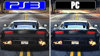 Need for Speed Hot Pursuit [ Ps3 vs PC ]  Graphics Comparison