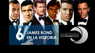 Los 6 actores que han interpretado a #JamesBond en la historia