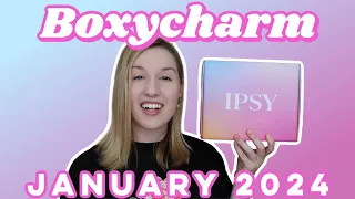 Boxycharm by Ipsy | Unboxing & Try-On | January 2024