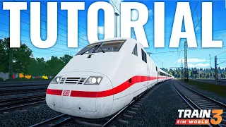 Train Sim World 3:  DB ICE 1 Tutorial