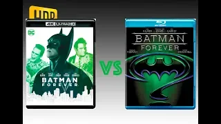 ▶ Comparison of Batman Forever 4K (4K DI) HDR10 vs Regular Version