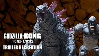 Godzilla X Kong: The New Empire Trailer Toy Recreation!