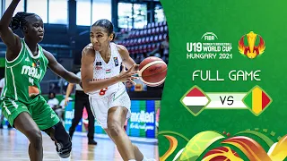 3RD PLACE: Hungary v Mali | Full Game - FIBA U19 Women's Basketball World Cup 2021