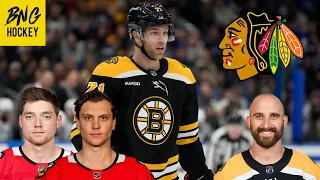 Boston Bruins Trade Taylor Hall & Nick Foligno to Chicago Blackhawks for Ian Mitchell & Alec Regula