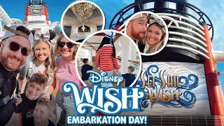 Our FIRST TIME on the DISNEY WISH!🚢 Come, EMBARK, SET SAIL, and EXPLORE the Disney Wish with us!✨