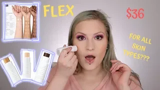 Testing New Hyped Up Milk Flex Stick Foundation | What's the flex?