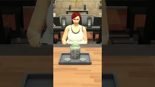 Lose Weight Eating Ice Cream in The Sims 4 #shorts