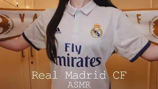 ASMR Real Madrid CF 🇪🇸⚽️ Repeating player's Names, Spanish Words, Whispering