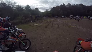 Tough one little brother 2017 race start
