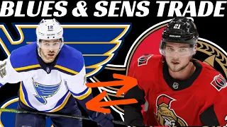 Breaking News: NHL Trade - Senators & Blues Swap Forwards