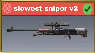 the world slowest sniper v2