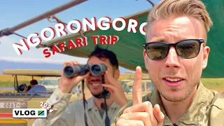 NGORONGORO CRATER SAFARI VLOG: The Best Safari Park EVER!