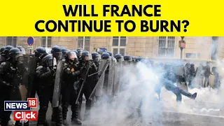 May Day Demonstrators Clashed With Police In France | France May Day Protests 2023 | News18