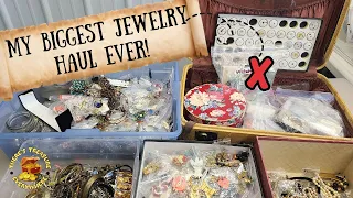 My Biggest Estate Sale Jewelry Haul Ever! - Part 1 of 3