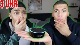 REDE NIEMALS UM 3 UHR NACHTS MIT ALEXA !!! (AMAZON ECHO) | Kelvin und Marvin