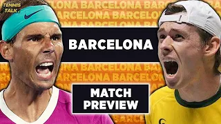 Nadal vs De Minaur | Barcelona Open 2024 | Tennis Prediction