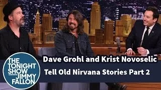 Dave Grohl and Krist Novoselic Tell Old Nirvana Stories - Part 2