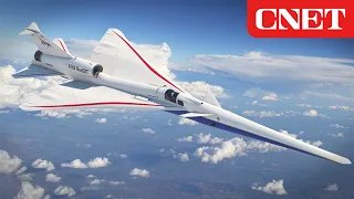 Exclusive look at NASA's low-boom supersonic plane