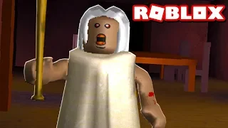 Бабушка GRANNY #2 в ROBLOX! В Гостях у злой бабули Гренни. Побег и выживание от старухи #КИД