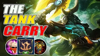 How To Carry Randoms As A TANK | Hylos Gameplay | Mobile Legends |MLBB