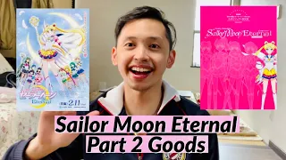 SAILOR MOON ETERNAL PART 2 RELATED MERCHANDISE HAUL (セーラームーンeternal + Special Pamphlet