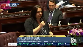 Mandatory sex education bill passes Washington state Legislature