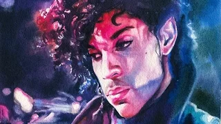 Prince   Watercolor Portrait Tutorial